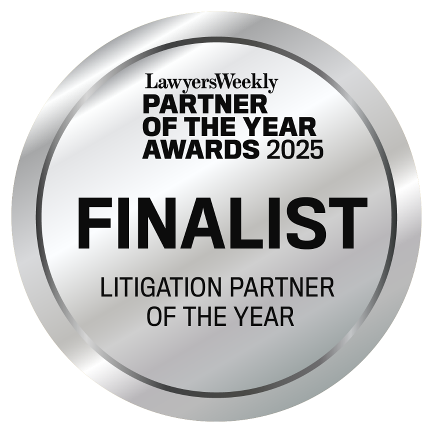 FINALIST – LITIGAITON PARTNER OF THE YEAR 2025