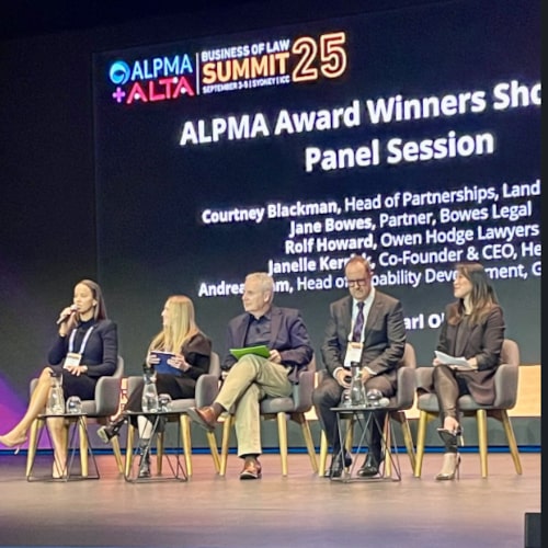 ALMPA Businesss Exellence Awards Winners Panel