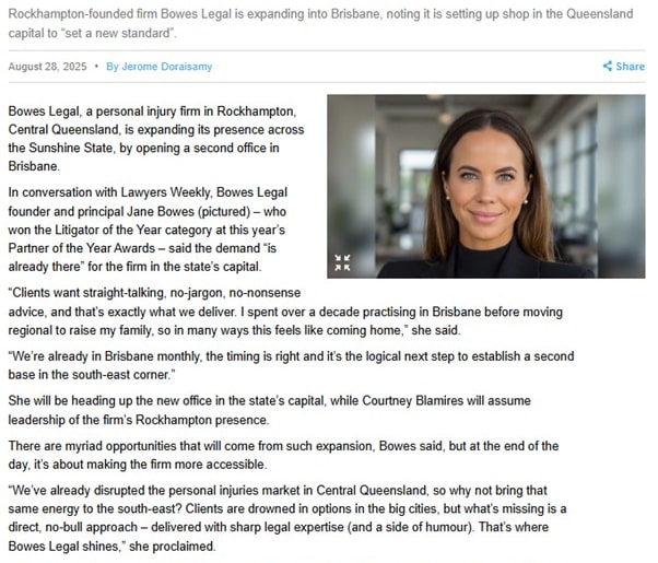 No Bull approach to Brisbane Picture